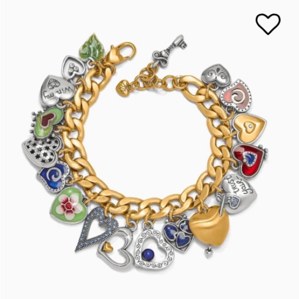 Brighton NWOT One Heart color bracelet
